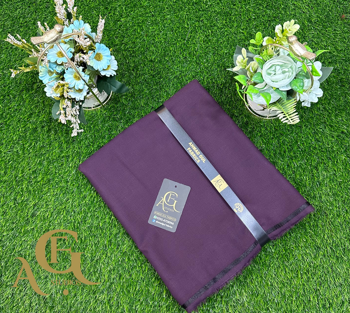 PREMIUM DOLMEN WASH & WEAR (LIGHT MEHROON)