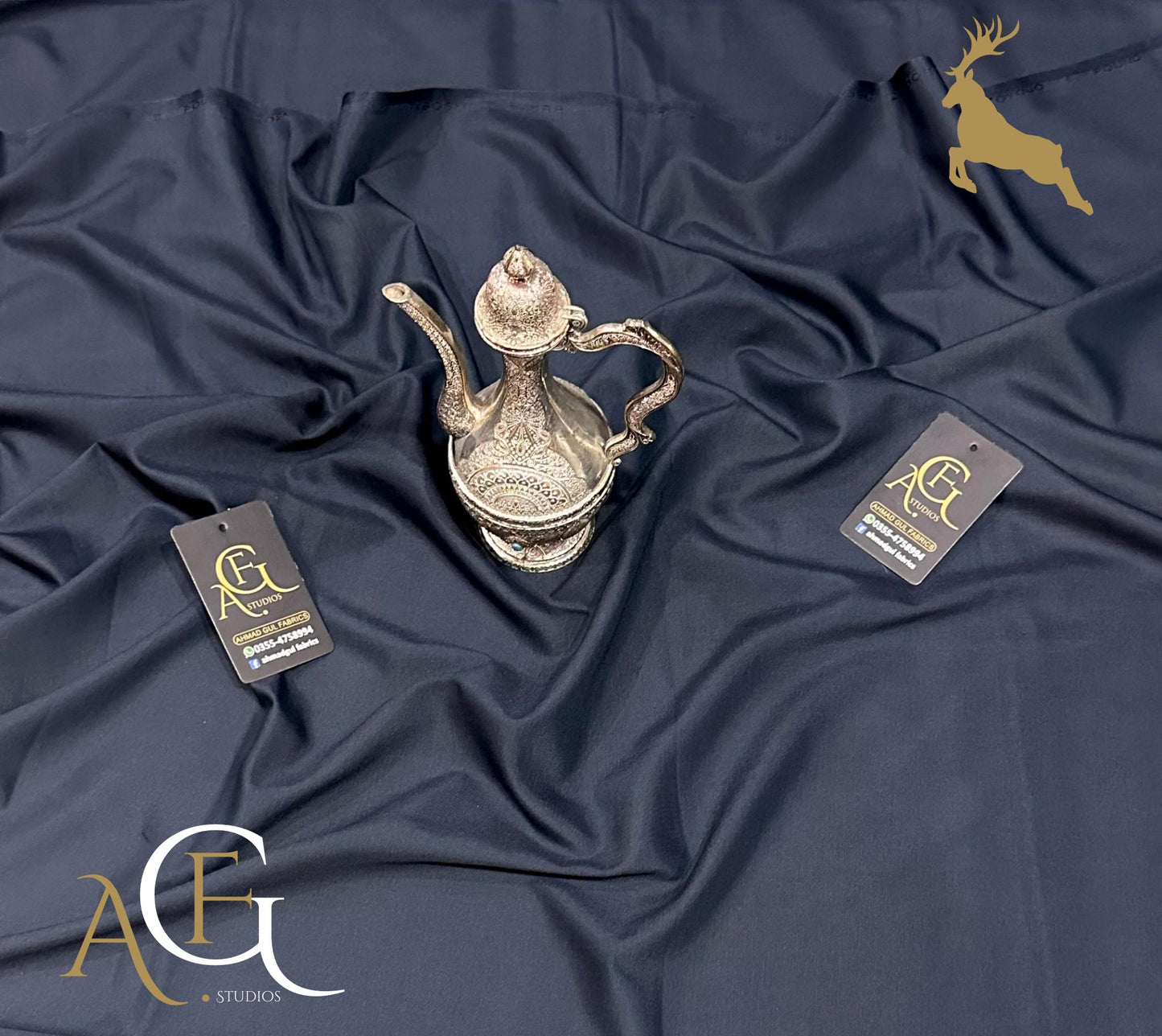 PREMIUM MUGHALAI BOSKI (GREYISH DARK ZINK)