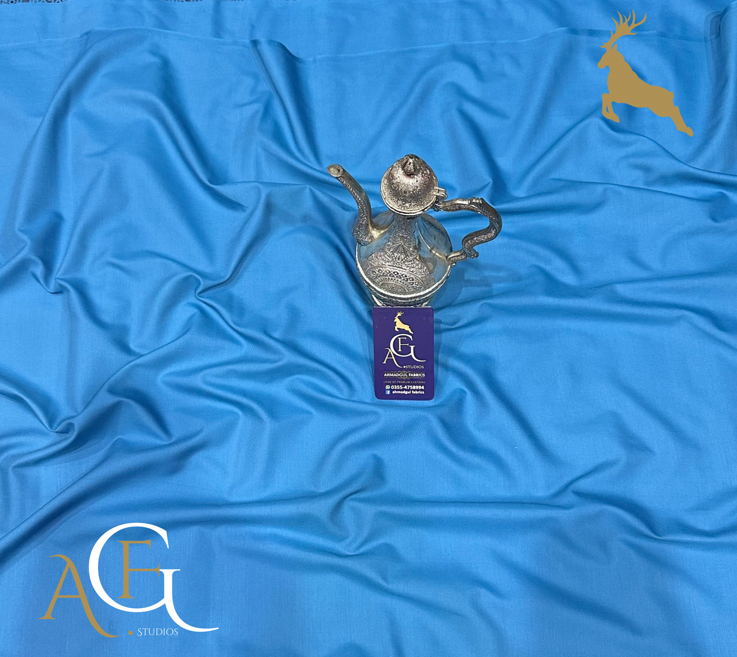PREMIUM MUGHALAI BOSKI (RICH SKY BLUE)