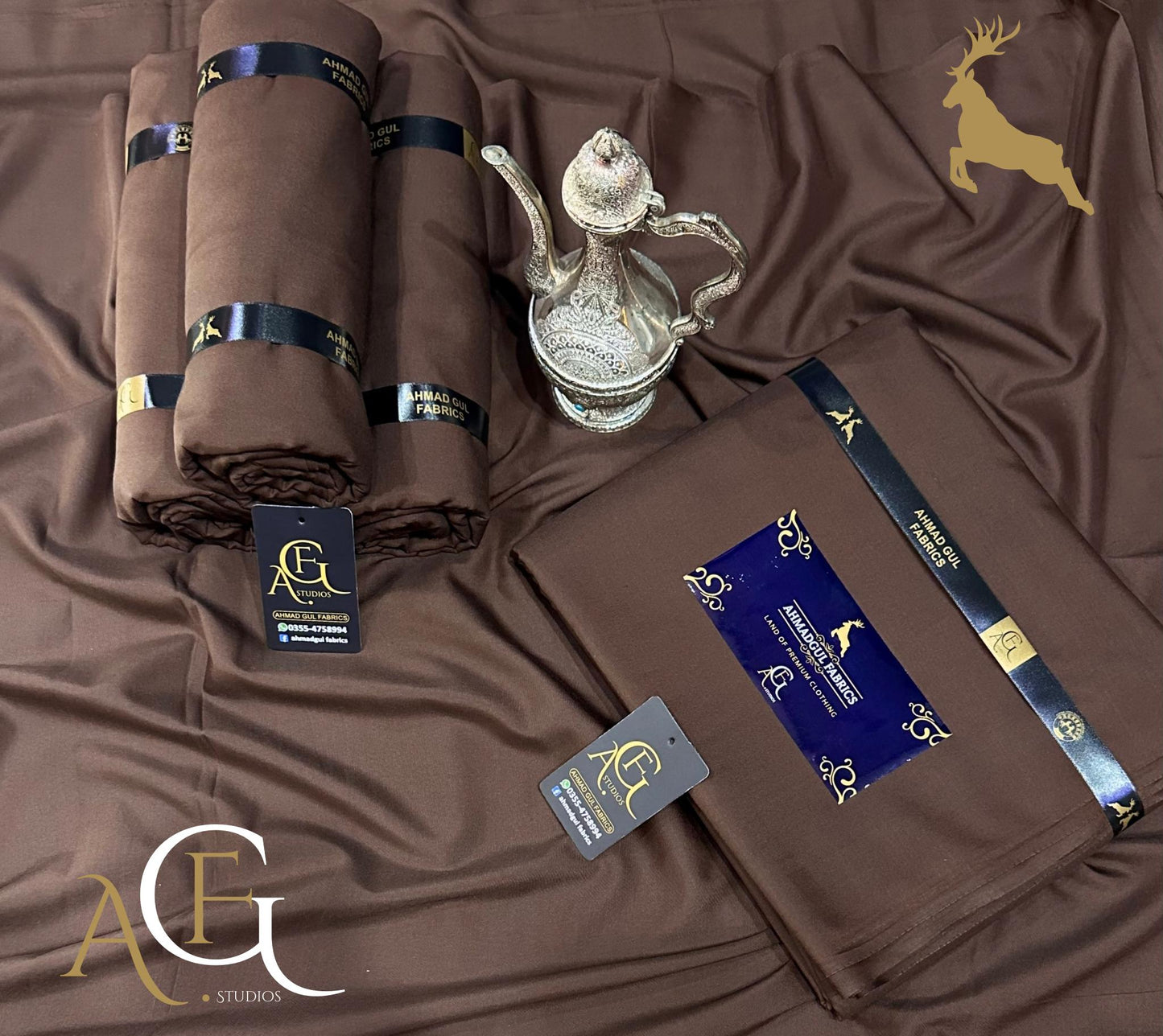 PREMIUM MUGHALAI BOSKI (DARK BROWN)