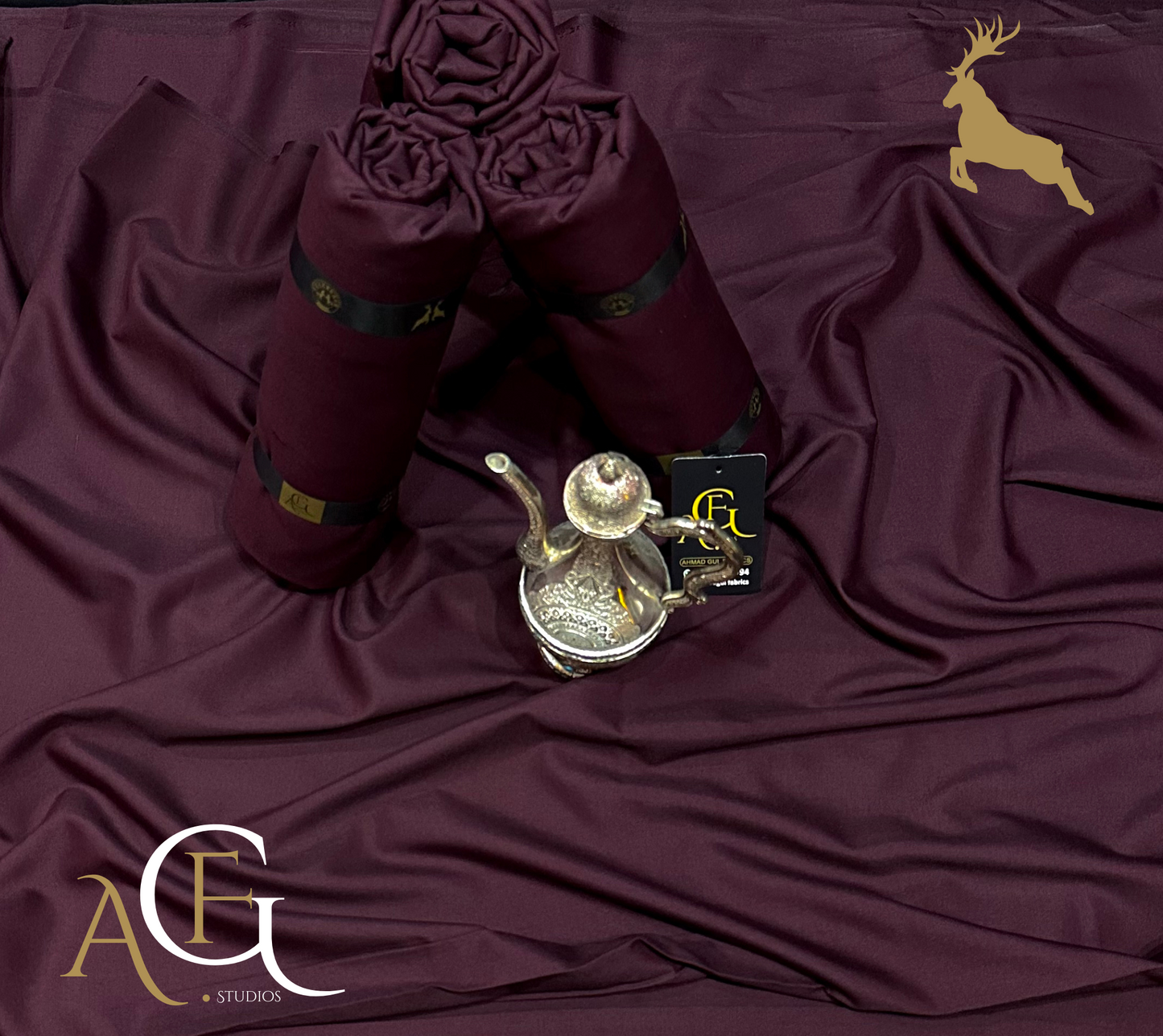 PREMIUM MUGHALAI BOSKI (RED MEHROON)