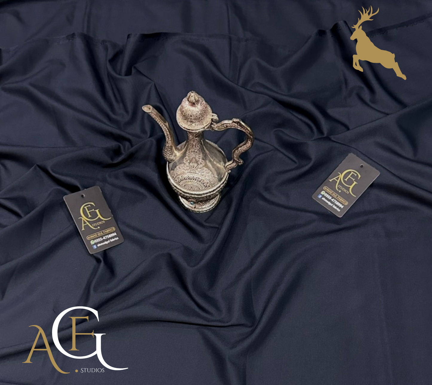 PREMIUM MUGHALAI BOSKI (DARK GREY SURMAYE)